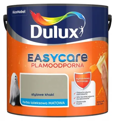 Produktbild von Latexfarbe für Wände & Decken matt, stilvolles Khaki, schmutzabweisend, 2,5 L
