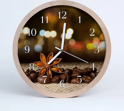 Produktbild von Holzuhr 20fi cm wanduhr - Anise Runde