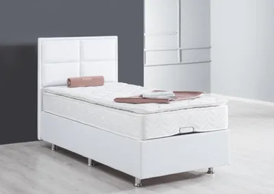 Immagine prodotto di Letto a molle Letto singolo Letti d'arredamento 120x200cm con materasso Doppio