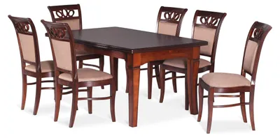 Produktbild von Masseno Ausziehbar Esstisch GRANDE 260 - 560 cm x 100 cm Rechteckig Tisch für Wohnzimmer, Küche, Braun