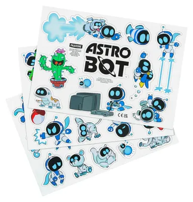 Produktbild von Astro BOT Kühlschrankmagnete von Paladone, 4-teilig, Magnetset, Deko