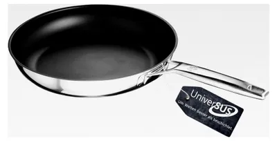 Produktbild von Bratpfanne ASTRAL mit UniverSUS-Oberflächenstruktur, ohne /PTFE, Edelstahl, 28 cm