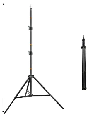 Obrázek produktu pro Fotostativ, nastavitelná výška, lehká konstrukce, 170 cm