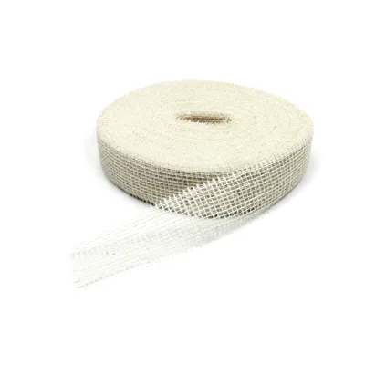 Produktbild von JUTE 5cm Band Juteband Tischband Dekoband 5cm/40m Creme-Weiß