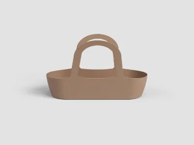 Produktbild von artevasi© PARIS Pflanztasche Dunkelbeige 43 cm - Kunststoff