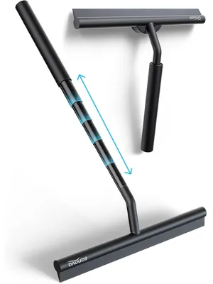 Produktbild von Teleskopische Duschabzieher - Bis 100 CM - Schwarz