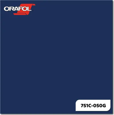 Produktbild von ORAFOL ORACAL 751C Meterware - 050 DARK-BLUE in 31,5 x 100cm