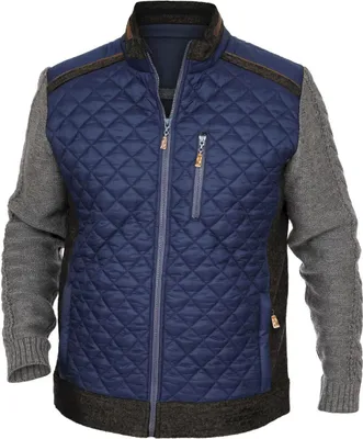 Produktbild von Robuste Outdoorjacke WEICHELSEE-F002 in Blau mit Wetterschutz für Outdoor-Aktivitäten