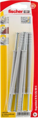 Produktbild von fischer N 8x120/80 S SB-Karte Nageldübel SB-Karte, 1 Stk.