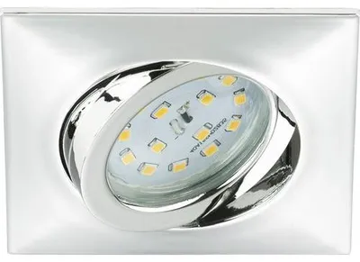 Produktbild von Briloner LED Einbaustrahler eckig Chrom – 5W, IP23, schwenkbar