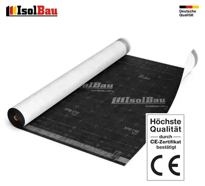 Unterspannbahn Dach 150g/m² Unterdeckbahn 15m²Rolle 1,5x10m Dachfolie SPB 150SKS