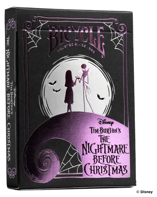 Produktbild von Bicycle® Kartendeck - Disney Nightmare Before Christmas Kartenspiel Spielkarten Pokerkarten Single Deck
