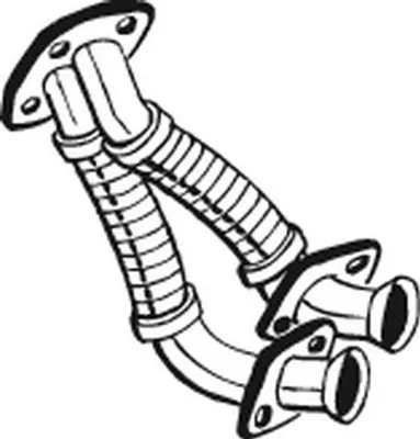 Produktbild von Bosal Abgasrohr Vorne 730-089