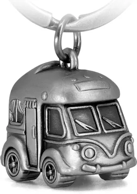 Produktbild von FABACH Camper Schlüsselanhänger Wohnmobil - Campervan Geschenk Camper Geschenke Wohnmobil - Van Accessories Miniatur Van Wohnmobil - Camping Geschenkideen für Wohnmobilfahrer Wohnmobilbesitzer