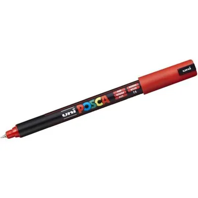 Immagine prodotto di marcatore a pigmento uni-ball PC-1MR R rosso POSCA