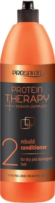 Obrázok produktu pre CHANTAL Prosalon Protein Therapy Keratin Complex 2 Kondicionér pre suché a poškodené vlasy Obnovujúci kondicionér Kreatín a extrakt z aloe vera 1000g