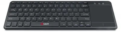 Obrázek produktu pro C-TECH WLTK-01, Bezdrátový, RF bezdrátový, Membránový spínač, Černá