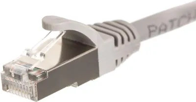 Produktbild von Netrack BZPAT16F, 1 m, Cat6, F/UTP (FTP), RJ-45, RJ-45, Grau