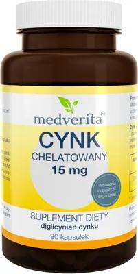 Produktbild von MEDVERITA Chelatisiertes Zink 15 mg IMMUNITÄT 90 Kapseln