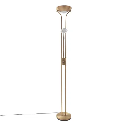 Produktbild von Lindby LED-Standleuchte Josefin, bronze, Leselicht, dimmbar