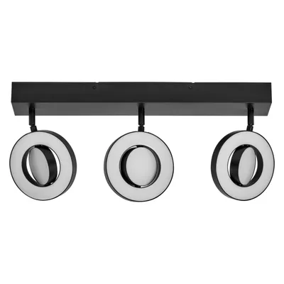 Zdjęcie produktu dla LEDVANCE DECOR SPOT SATURN, 29W, 690lm, czarny, reflektor, regulowane głowice, wszechstronny, reflektor wewnętrzny, 3-stopniowa regulacja temperatury barwowej, wysokiej jakości obudowa