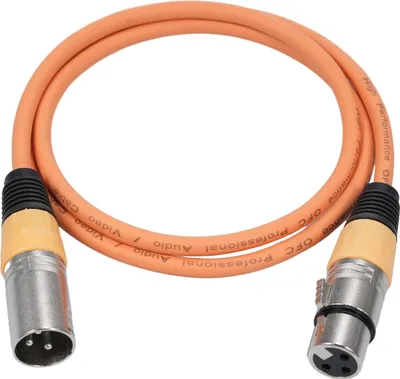 Image de 1Pack 3 Pin Dmx Cables Male Female XLR Patch Cables DMX512 Signal Cable Microphone Cable XLR Cable