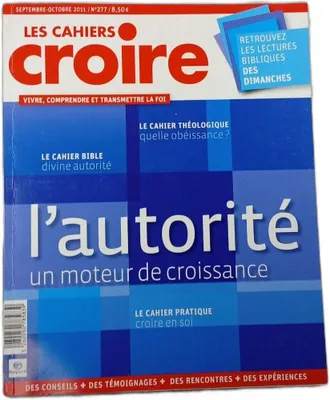 Image de Les Cahiers Croire n°277