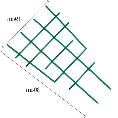 Immagine prodotto di Supporto per piante da giardino - Set da 3 pezzi, supporto per piante rampicanti - Colonna da giardino rettangolare