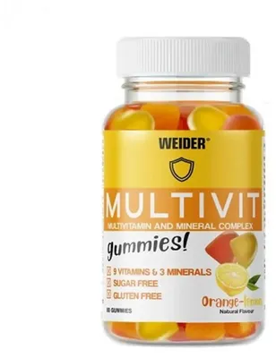 Zdjęcie produktu dla Weider Multivit Gummies (80 sztuk)