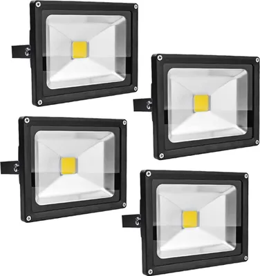 Produktbild von Greenmigo 4pcs LED Strahler 20W Außen IP65 Wasserdicht Warmweiß Fluter Garten