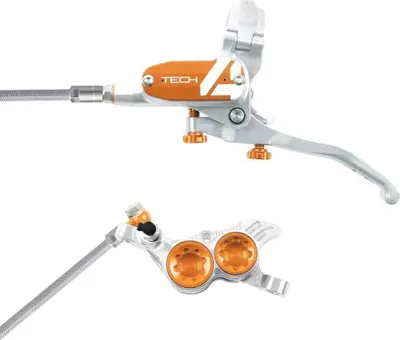 Produktbild von Hope Tech 4 V4 Hinterradbremse Orange  Orange One Size