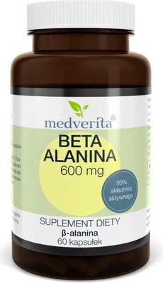 Zdjęcie produktu dla Medverita Beta Alanina 600 mg - 60 kapsułek
