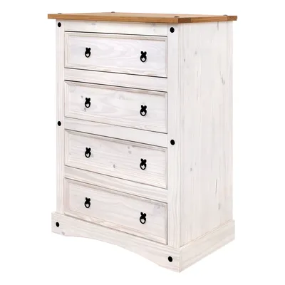 Immagine prodotto di Commodo 4 cassetti  bianco cera