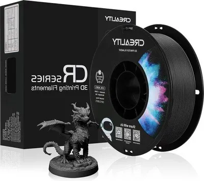 Obrázok produktu pre 175 mm čierny ABS filament pre 3D tlač – silná priľnavosť a presná tolerancia rozmerov +/- 0,03 mm – cievka 22 lbs