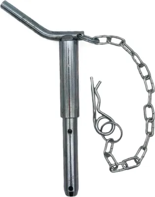 Produktbild von Oberlenkerbolzen - Sicherungsbolzen - universal Kat. 1-2 Ø 19-25mm - komplett mit Kette und Federstecker