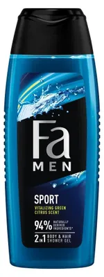 Produktbild von Fa Men Sport 2-in-1 Duschgel Grüner Zitrusduft - 250ml