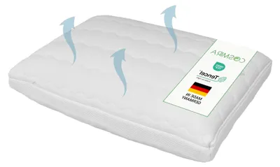 Produktbild von Nackenstützkissen 73x43x14 - Orthopädisches Viscoschaumkissen für erholsamen Schlaf - Atmungsaktiv, hypoallergen und waschbar - Kissen gegen Nackenschmerzen,