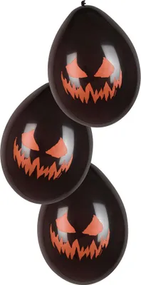 Immagine prodotto di 6 Ballons Inquietante zucca di Halloween