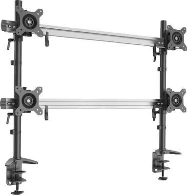 Produktbild von HFTEK MP240C-XN - Vierfacher Monitorarm - Tischhalterung