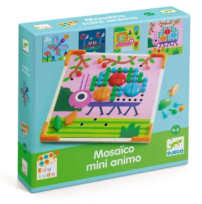 Zdjęcie produktu dla Zabawka edukacyjna Mozaic mini animo, Djeco