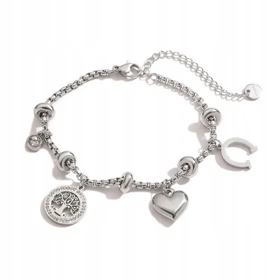 Lebensbaum Armband 925 Sterling Silber – Verstellbar 16+3 Cm, Mit Geschenkbox, Für Damen