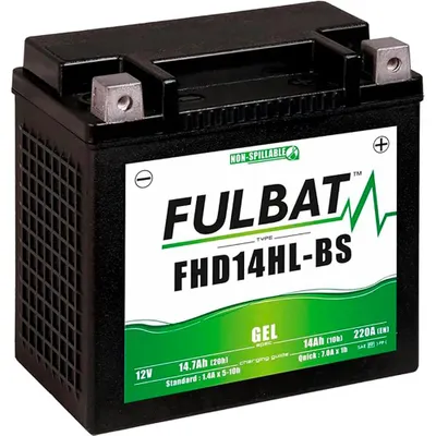 Produktbild von Fulbat Fhd14hl-bs Gelbatterie Durchsichtig  Durchsichtig One Size