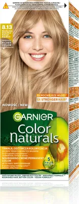 Zdjęcie produktu dla Garnier Color Naturals Odżywcza farba do włosów 8.13 Naturalny Jasny Blond
