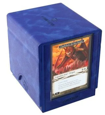 Immagine prodotto di Scatola porta carte Sidekick PRO 100+ XL blu per le carte di Magic: Commander