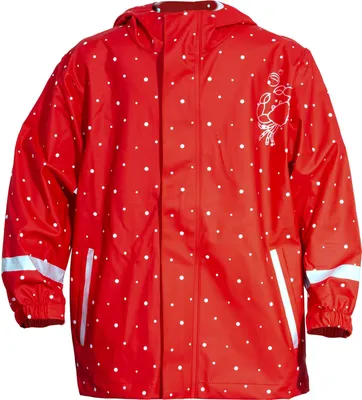 Produktbild von Kids Kinder Regenjacke rot/weiß Gr. 128