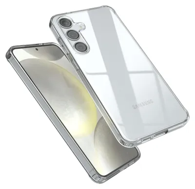 Produktbild von EAZY CASE - TPU Hülle für Samsung Galaxy S24 Plus, TPU Case stoßfeste Handyhülle, weiches Cover mit Kameraschutz, Silikonhülle in Transparent