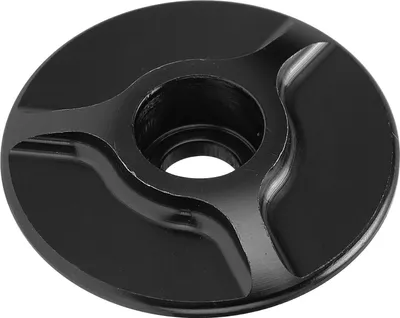 Produktbild von Fahrrad-Vorderradgabel-Headset-Abdeckung, gewindeloses Aluminium-Vorbauschalen-Set für MTB, Mountainbike, Rennrad, Schwarz