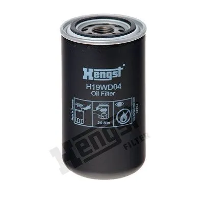 Produktbild von Ölfilter HENGST FILTER H19WD04 Anschraubfilter