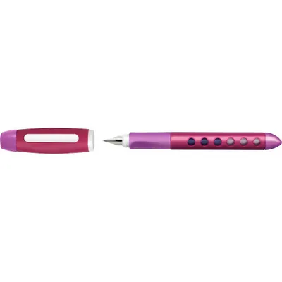 Produktbild von Schul-Füllhalter Faber-Castell Scribolino, Linkshänder + Rechtshänder, Farbe:brombeere, Stil:Für Rechtshänder