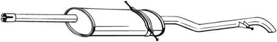 Produktbild von Bosal Endschalldämpfer  286-555
